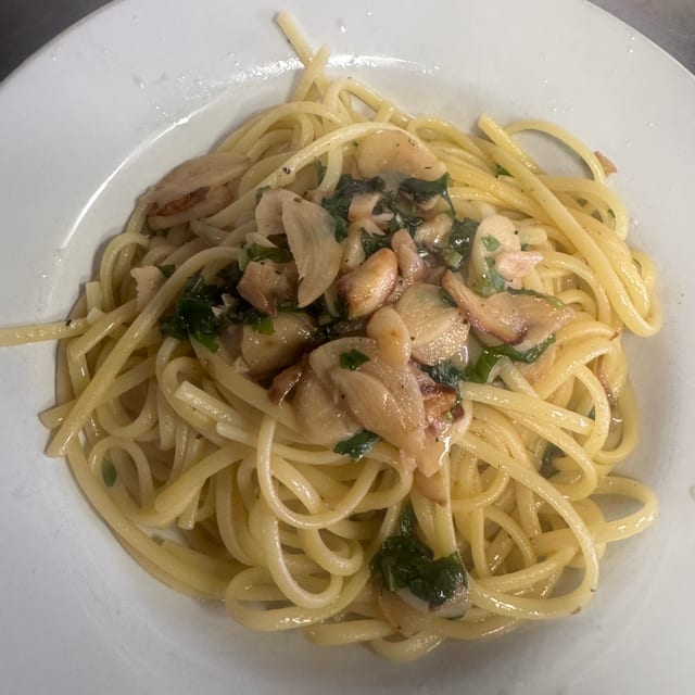 Pasta with Garlic and Oil.