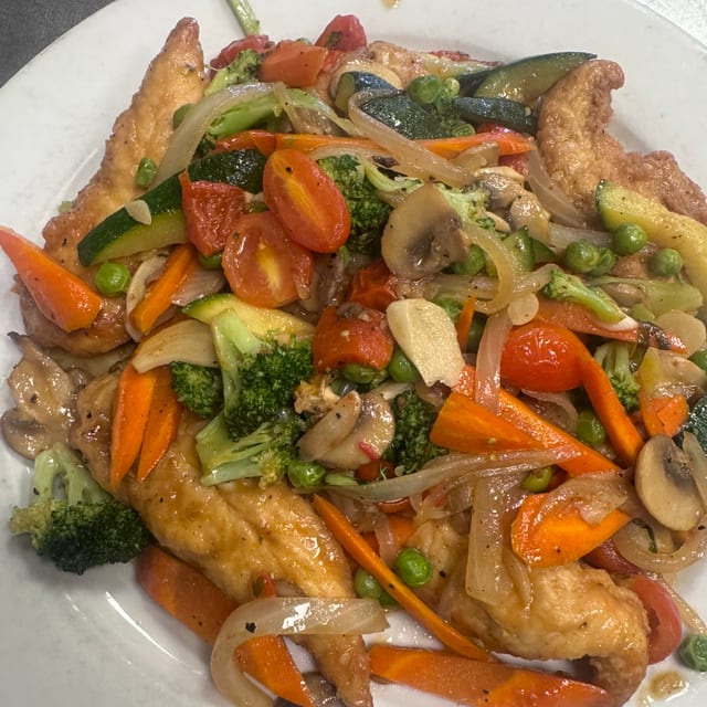 Chicken Primavera.